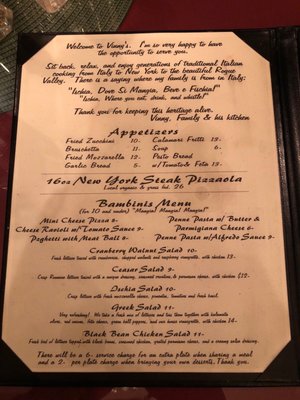 Menu photo 3 Vinny's Italian Kitchen Medford, OR Menu photo 3 Vinny's Italian Kitchen Medford, OR