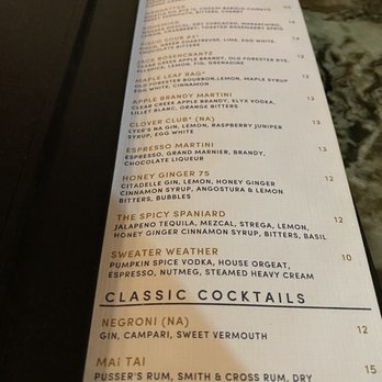 Emma Rue’s - Drinks menu - Coffee & Tea Near Me - Spokane, Washington