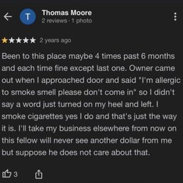 unstable barber needs to go or place needs to be shut down. Michael Paul unstable barber needs to go or place needs to be shut down. Michael Paul