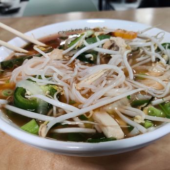 Pho Ga Vang - Pho Ga Xe (after toppings) - Vietnamese Near Me - Falls Church, Virginia Pho Ga Vang - Pho Ga Xe (after toppings) - Vietnamese Near Me - Falls Church, Virginia