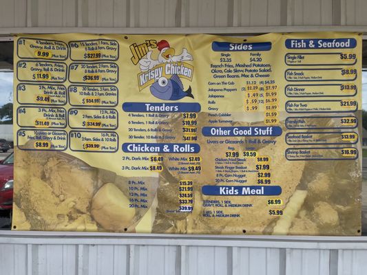 Menu photo 1 Jim's Krispy Fried Chicken Bellmead, TX Menu photo 1 Jim's Krispy Fried Chicken Bellmead, TX