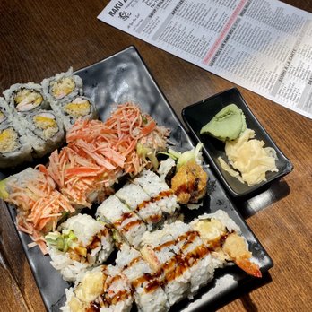 Rakuzen - 1 Special Roll and 1 Regular Roll - Sushi Bars Near Me - Brooklyn, New York