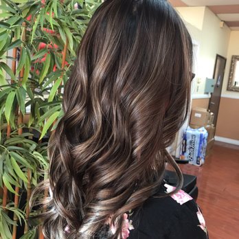 Salon Q - Ash blonde bayalage. Loved how it gave me more dimension. Subtle but enough to give it that extra oomph. - Hair Salons Near Me - Westminster, California