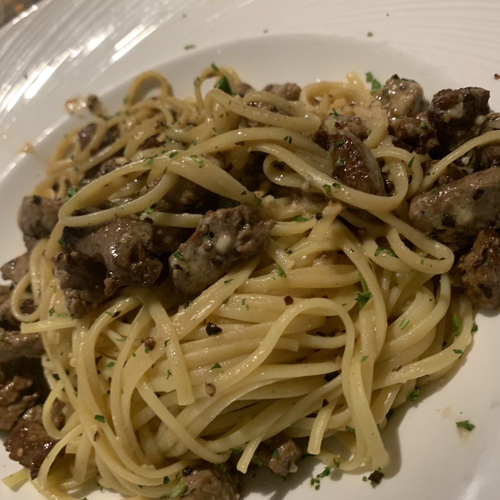 Sear House Grill - Linguine Caco el Peper - Seafood Near Me - Little Falls, New Jersey Sear House Grill - Linguine Caco el Peper - Seafood Near Me - Little Falls, New Jersey
