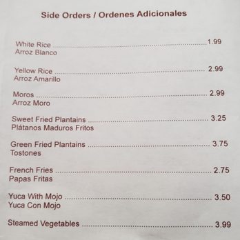 Don Carlin - Menu: 8/2020 - Cuban Near Me - Sunrise, Florida Don Carlin - Menu: 8/2020 - Cuban Near Me - Sunrise, Florida