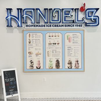 Handel's Homemade Ice Cream - Menu - Ice Cream & Frozen Yogurt Near Me - Irvine, California