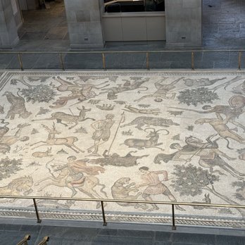 Worcester Art Museum - Geometric figured floor mosaic from Ancient Rome, excavated from the ancient city of Antioch C.E. 526 - Art Museums Near Me - Worcester, Massachusetts Worcester Art Museum - Geometric figured floor mosaic from Ancient Rome, excavated from the ancient city of Antioch C.E. 526 - Art Museums Near Me - Worcester, Massachusetts