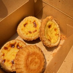 Portuguese egg tart Portuguese egg tart