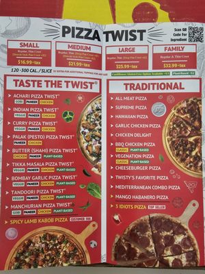 Menu photo 7 Pizza Twist Northridge, CA Menu photo 7 Pizza Twist Northridge, CA