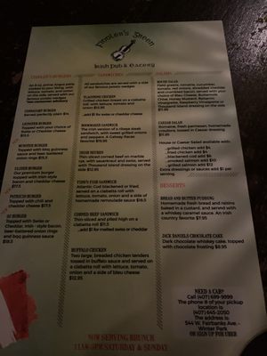 Menu photo 6 Fiddler's Green Irish Pub & Eatery Winter Park, FL Menu photo 6 Fiddler's Green Irish Pub & Eatery Winter Park, FL