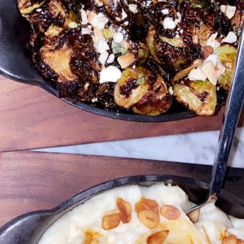 Wicked Butcher - Brussels sprouts, mashed potatoes - Bars Near Me - Fort Worth, Texas