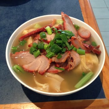 The Best Noodle Inn - Wonton Noodle Soup with BBQ Pork - Chinese Near Me - Cronulla, NSW