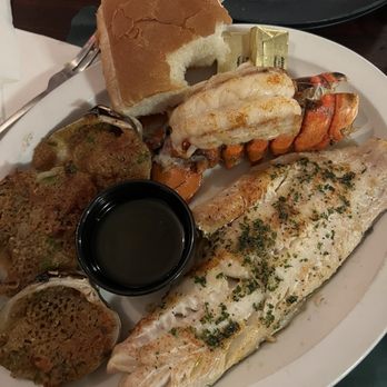 The Boston Hotel - This is only a part of the broiled seafood platter - Sports Bars Near Me - Lancaster, New York
