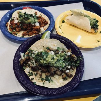 Taco Bout It - Chorizo, shrimp, and steak tacos. - Mexican Near Me - Riverhead, New York