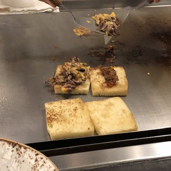Morimoto - Philly cheesecake in progress. - Japanese Near Me - Las Vegas, Nevada