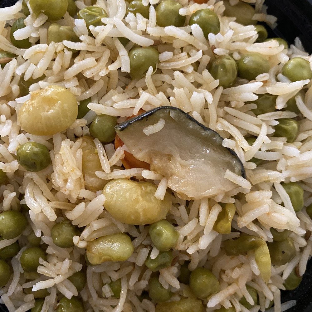 Samraj Sweets N Chat Hut - Zuchini and Lima brand- this is supposed to be biryani - Indian Near Me - El Sobrante, California Samraj Sweets N Chat Hut - Zuchini and Lima brand- this is supposed to be biryani - Indian Near Me - El Sobrante, California
