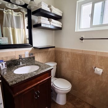 Morro Crest Inn - Cute little bathroom - Hotels Near Me - Morro Bay, California Morro Crest Inn - Cute little bathroom - Hotels Near Me - Morro Bay, California