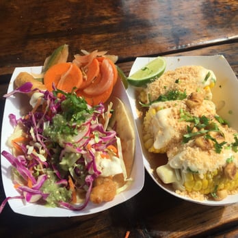 Tacoway Beach - Fish Taco and Corn - Mexican Near Me - Rockaway Beach, New York