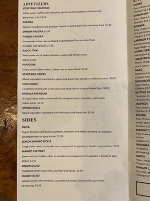 Menu photo 6 India House Post Falls, ID Menu photo 6 India House Post Falls, ID