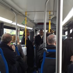 CTA #6 Bus Jackson Park Express - Inside a busy bus