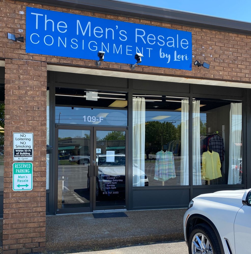 THE MEN’S RESALE CONSIGNMENT CLOSED Updated July 2024 109 Walton