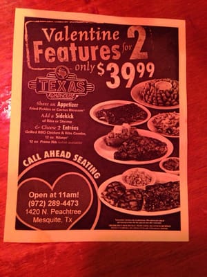 Menu photo 8 Texas Roadhouse Mesquite, TX Menu photo 8 Texas Roadhouse Mesquite, TX