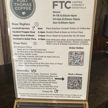Fort Thomas Coffee - Schedule, rules, and amenities - Coffee & Tea Near Me - Fort Thomas, Kentucky