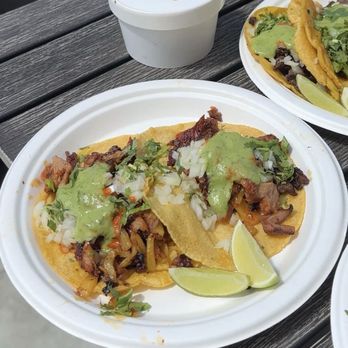 Tacos Del Barrio - Al Pastor (Marinated Pork) Taco - Tacos Near Me - Brooklyn, New York