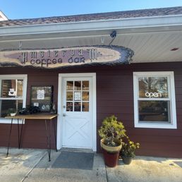 Exterior outside entrance of Amsterdam Coffee Bar - Hard to find but worth the effort - New Hope, Pennsylvania Exterior outside entrance of Amsterdam Coffee Bar - Hard to find but worth the effort - New Hope, Pennsylvania