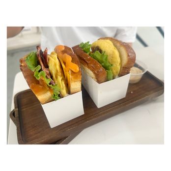 Semicolon Cafe - Ham Sandwich and Bulgogi Sandwich - Coffee & Tea Near Me - New York, New York