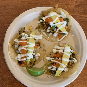 Shaka Tacoz - Three Veggie Street Tacos ($2/each on Tuesday's) - Mexican Near Me - Captain Cook, Hawaii Shaka Tacoz - Three Veggie Street Tacos ($2/each on Tuesday's) - Mexican Near Me - Captain Cook, Hawaii