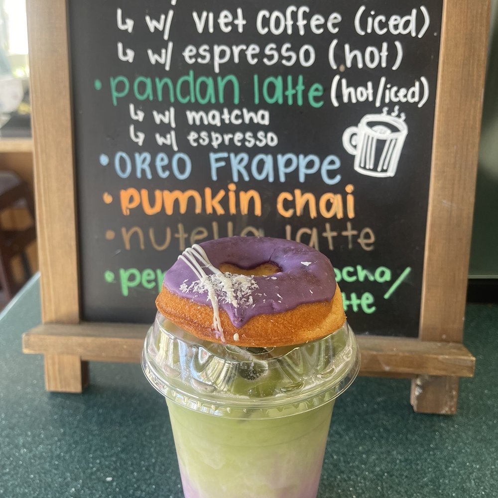 Coffee and Tea Traders - Ube latte matcha and ube donut!!!Hi Nikki, I just sent you an email, a friendly heads up. Thank you Corey and Team!!! - Coffee & Tea Near Me - Alameda, California