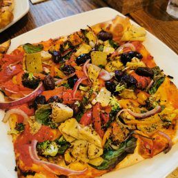 Vegan pizza Vegan pizza