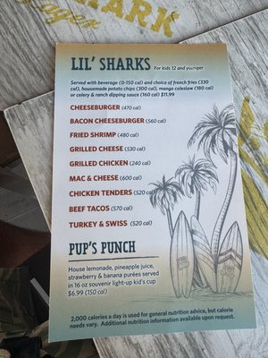 Menu photo 2 Landshark Bar & Grill Osage Beach, MO