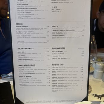 Fogo de Chão - Alcohol menu - Brazilian Near Me - Kansas City, Missouri Fogo de Chão - Alcohol menu - Brazilian Near Me - Kansas City, Missouri