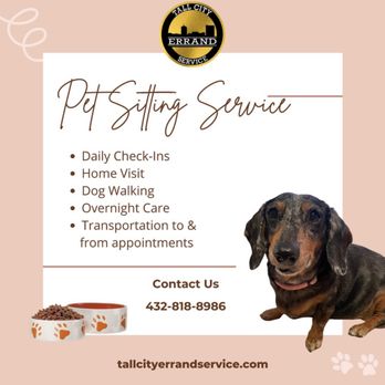 Tall City Errand Service - House Sitters Near Me - Midland, Texas Tall City Errand Service - House Sitters Near Me - Midland, Texas