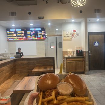 Yummy Hot Chicken - Yummy Two Slider Combo, interior - Burgers Near Me - Granite Bay, California Yummy Hot Chicken - Yummy Two Slider Combo, interior - Burgers Near Me - Granite Bay, California