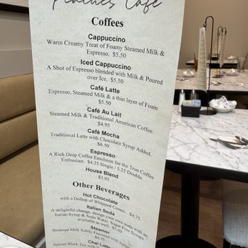 Peaches Cafe - Coffee menu July 2025 - Desserts Near Me - Albany, New York Peaches Cafe - Coffee menu July 2025 - Desserts Near Me - Albany, New York