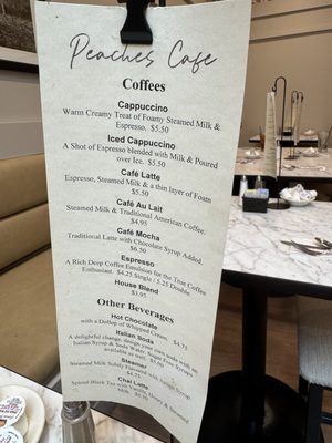 Menu photo 3 Peaches Cafe Albany, NY Menu photo 3 Peaches Cafe Albany, NY