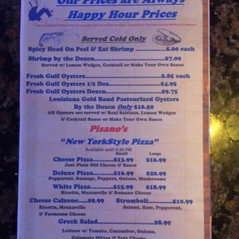 PROHIBITION CO. - Menu - Seafood Near Me - Kennesaw, Georgia