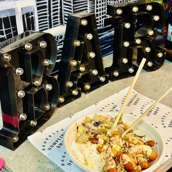 Brooklyn Dumpling Shop - Sweet & Sour Shrimp with Rice - Asian Fusion Near Me - New York, New York