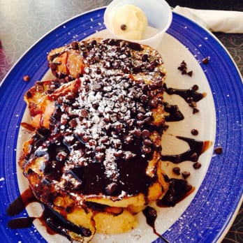 Lake Effect Diner - Chocolate chip French toast - Diners Near Me - Buffalo, New York