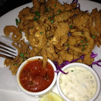 Yard House - Fried Calamari - delicious but beware if you are not a fan of spicy... - New American Near Me - Yonkers, New York Yard House - Fried Calamari - delicious but beware if you are not a fan of spicy... - New American Near Me - Yonkers, New York