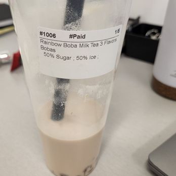 Mr Sun Tea - Tried so hard to finish the cup not to waste my $$, but still can't finish from overly sweet like drinking fructose sugar. - Juice Bars & Smoothies Near Me - Fremont, California