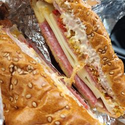 Orange Glory Cafe and Catering - Muffaletta special, really flavorful