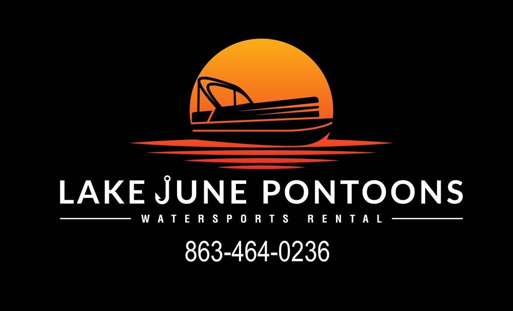 Lake June Pontoons Logo