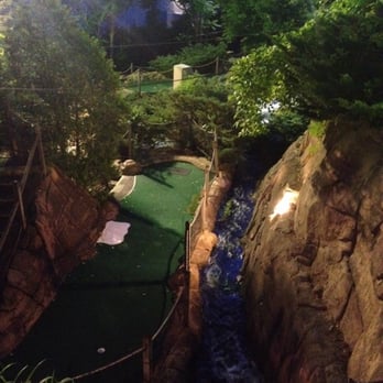 Tiki Action Park - A shot of the mini golf course - Mini Golf Near Me - Centereach, New York Tiki Action Park - A shot of the mini golf course - Mini Golf Near Me - Centereach, New York