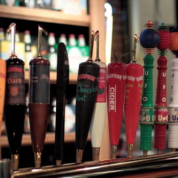 Harpoon Brewery - Do you think the UFO tap was made from a table leg? - Breweries Near Me - Boston, Massachusetts