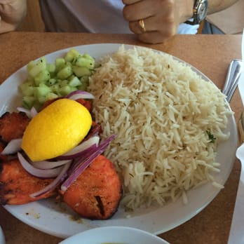 Chaat Cafe - Dublin - chicken, generous portion of rice, cucumbers - Indian Near Me - Dublin, California Chaat Cafe - Dublin - chicken, generous portion of rice, cucumbers - Indian Near Me - Dublin, California
