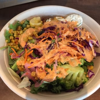 Mezeh - Falafel Salad Bowl - Mediterranean Near Me - Arlington, Virginia Mezeh - Falafel Salad Bowl - Mediterranean Near Me - Arlington, Virginia